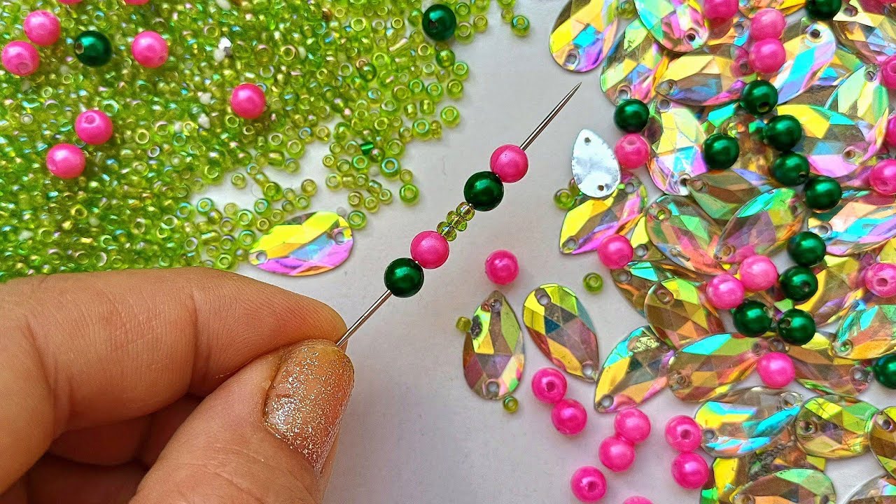 I apply my own unique ideas and tricks for stitching and designing fringe embroidery.۰😍