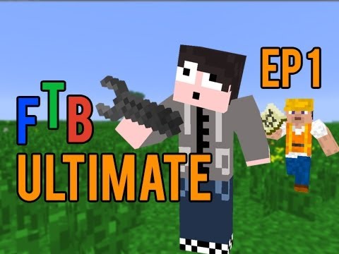 Minecraft: FTB Ultimate Pack - Episode 1 - SO MUCH LEWT