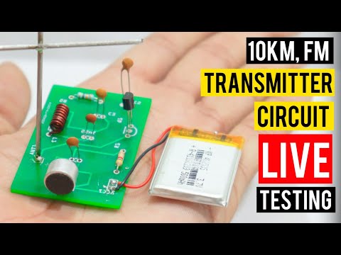 10km FM Transmitter Circuit Diagram (????Live Proof) fm transmitter circuit