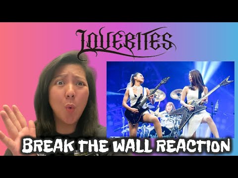 APZY REACT TO LOVEBITES - Break the Wall with lyrics (Live from Zepp DiverCity, Tokyo)
