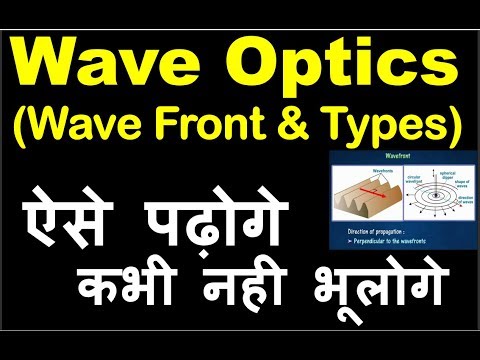 Wave Optics ||Wave Front|| For NEET Aspirants ||Preparation Videos BY CRACK MEDICO