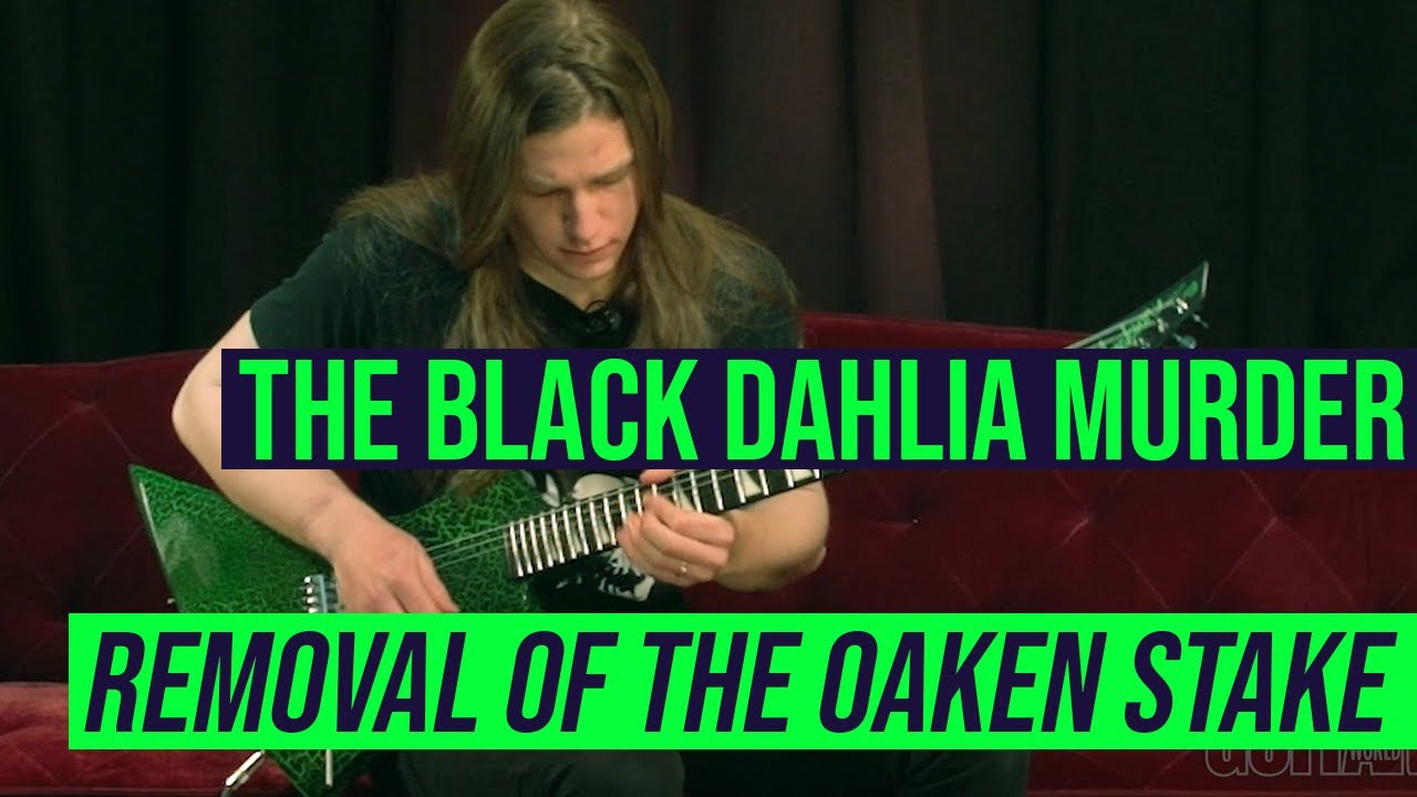 The Black Dahlia Murder - Removal of the Oaken Stake playthrough - YouTube