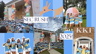 RUSH 2025!! @The University of Florida ⭐️⭐️ **Rush Week in My Life**