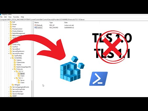 Disable TLS 1.0 & 1.1 on Windows Server | Enable TLS 1.2/1.3 for Security