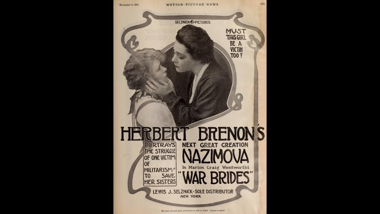 Promo pictures for Alla Nazimova's 