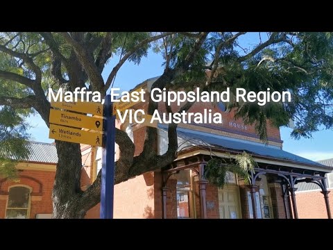 Maffra, East Gippsland Region VIC Australia - The Town