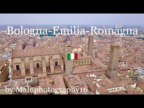 Bologna-Emilia-Romagna Italy🇮🇹/UNESCO/HD/4K/DJI/Drone/Maluphotography16/Aerial-Shots/Cinematic/