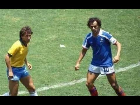 1978 Michel Platini vs Brazil 1-0: beat Zico! (Friendly, H)
