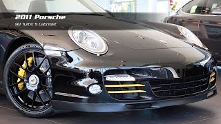 On The Lot: 2011 Porsche 911 Turbo S Cabriolet for sale at Porsche Auto Gallery