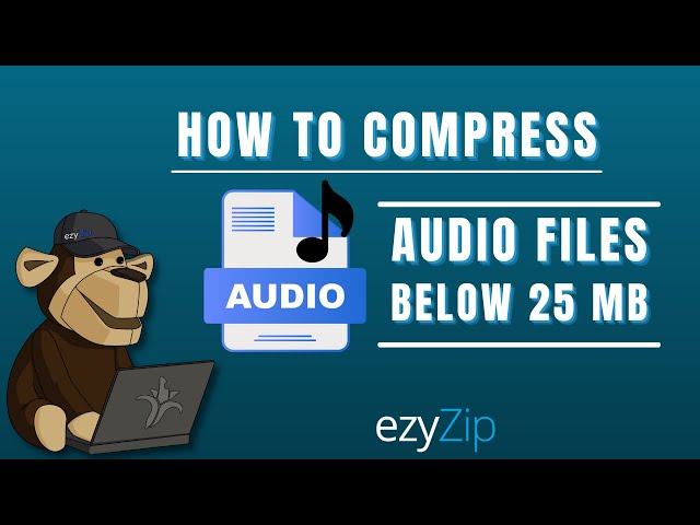 How to Reduce Audio Files to 25MB (Simple Guide)