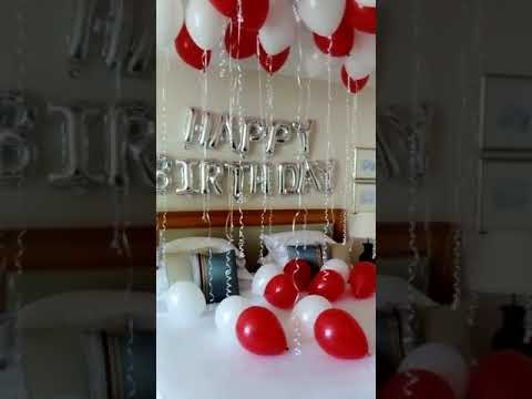 קישוט חדר לבן אדום 30*20 - 450 שייח thumbnail