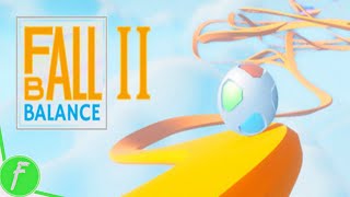 Fall Balance Ball Gameplay HD (PC) | NO COMMENTARY