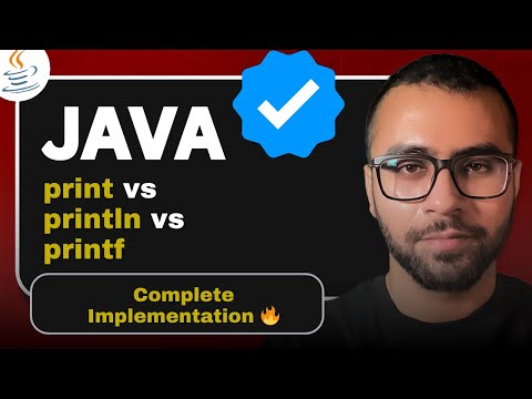 Println vs Print vs Printf in Java