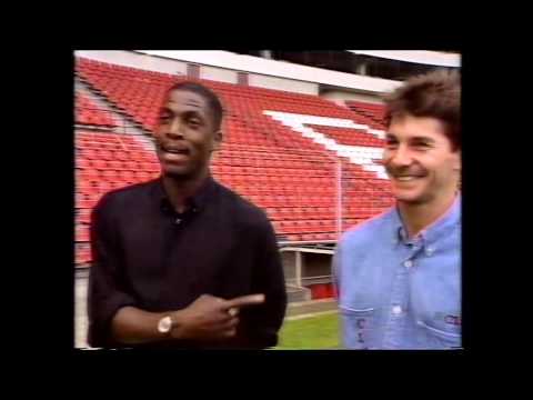 Hans Kraay jr met Aad de Mos, Jerry de Jong en Jan Heintze