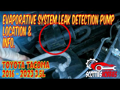 Toyota Tacoma Emissions Vapor Leak Detection Pump Location & Function