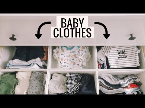 image-What size should baby clothes be organized?