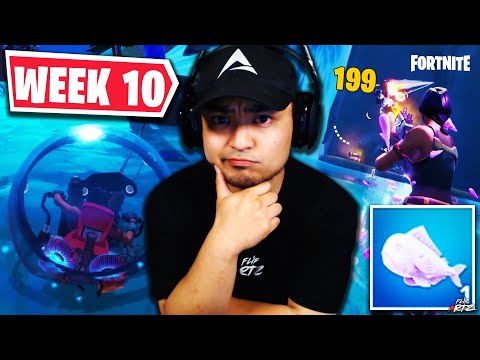 FASTEST WAY TO COMPLETE WEEK 10 QUESTS! (Fortnite Chapter 3, Season 3)