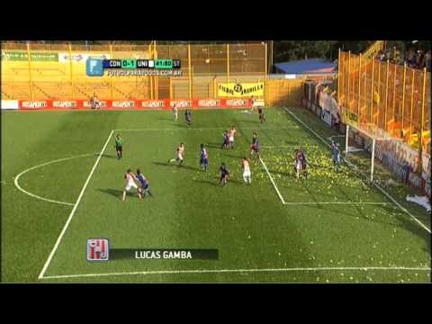 Gol de Gamba. Crucero del Norte 0 - Unión 1. Fecha 15. B Nacional. Fútbol Para Todos