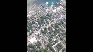 preview picture of video 'Downtown Bar Harbor from Aloft'