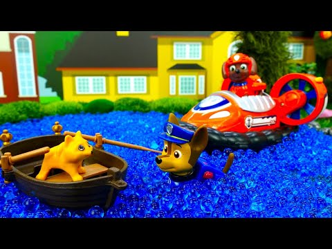 Pat Patrouille pour enfants. Vidéo en français. Mission : sauver le chaton du lac