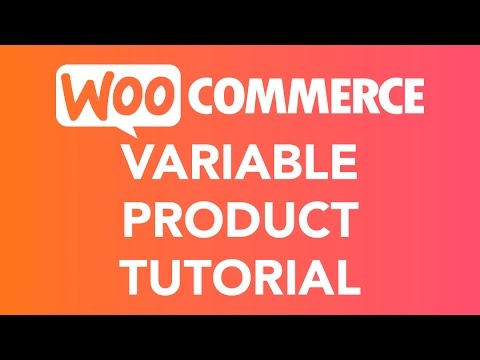 How To Create A Variable Product   WooCommerce