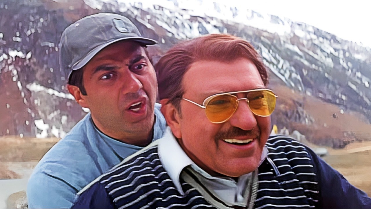 Amrish Puri Ki Driving Skills Dekhkar Sunny Deol Ki Hosh | Tabbu | Jaal Movie Scene