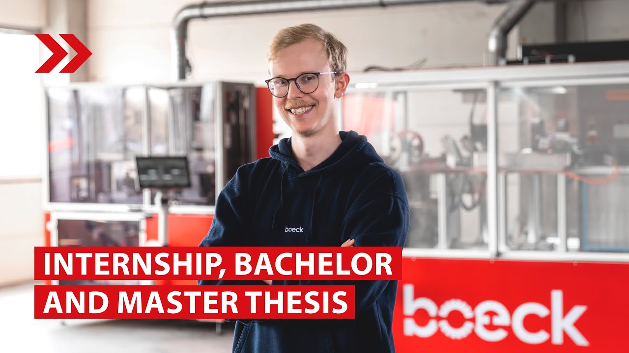 Internship, bachelor and master thesis at boeck