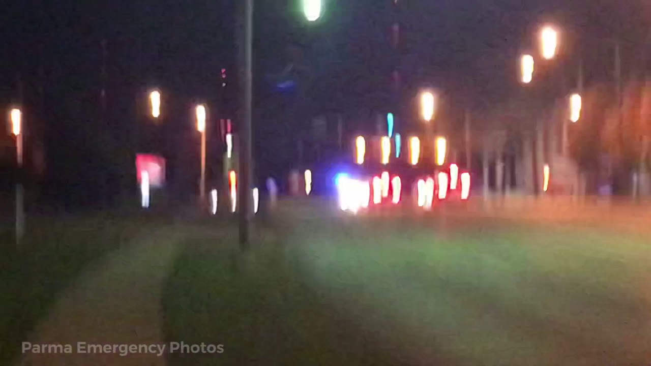 Parma Police Tahoe’s x6 responding to a fight involving 7 individuals