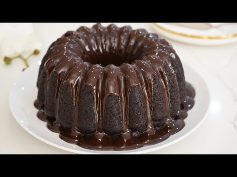 Super Moist Dark Chocolate Bundt Cake | Bundt Series