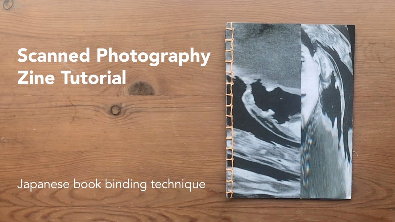 Book Binding Tutorial- Scanned Zine
