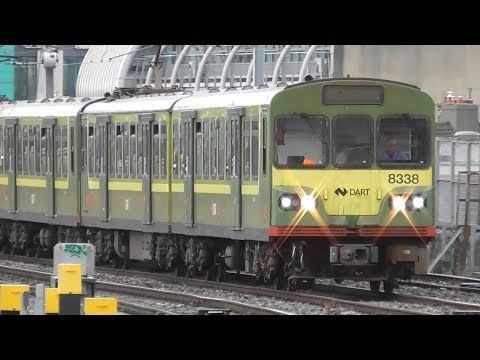 Irish Rail 8300 Class Dart Train 8338 - Grand Canal Dock Station, Dublin