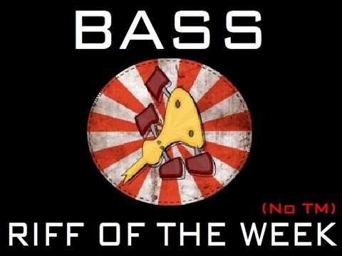 Bass riff of the week # 1
