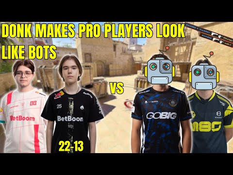 DONK (22-13) MASTERCLASS vs. KRIMBO + S1N | EU FACEIT | MIRAGE