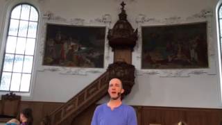 Andrew Bond Konzert in Horgen in der Refomierten Kirche