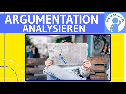 Review and analyze an author's argumentation/argumentation structure - approach, structure