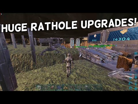 Rathole Upgrades & Scouting For Juice! ARK Small Tribes