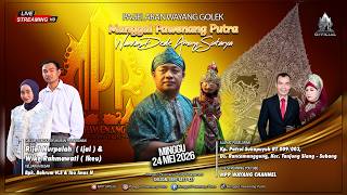 Download lagu LIVE WAYANG GOLEK MUNGGUL PAWENANG PUTRA,WAWAN DEDE AMUNG SUTARYA, SUBANG 24 MEI 2026. mp3