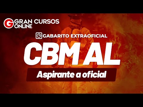 Gabarito Extraoficial CBM AL - Aspirante-a-oficial