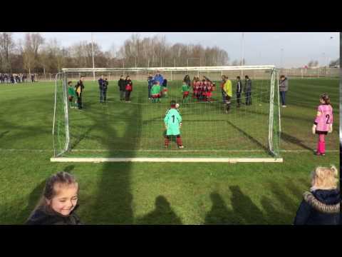 Papendrecht JO9-4 - De Alblas JO9-5 (11-03-2017)