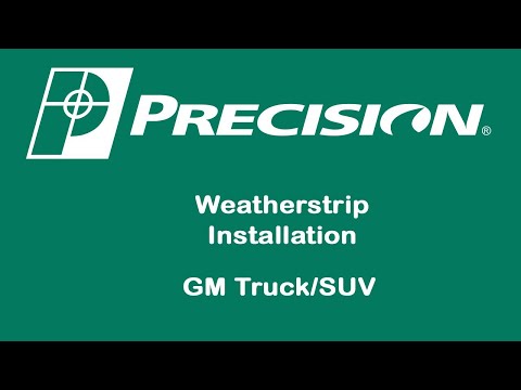 2007-2013 GM Truck/SUV (Fullsize) Door weatherstrip Seal