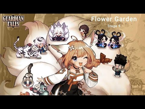 Guardian Tales - Folktale Event (Stage 5 - Flower Garden, Complete 3 Stars)