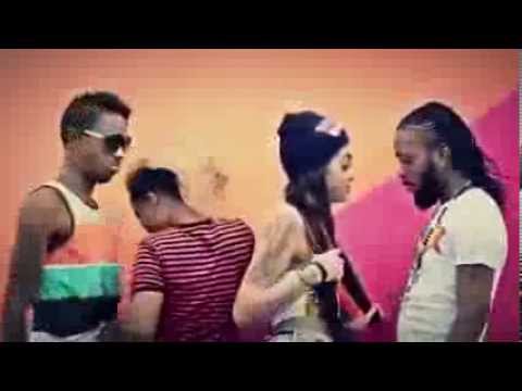 QQ & Radijah  Kotch Pon Di One Drop Part 2 (Official Video) sep 2013