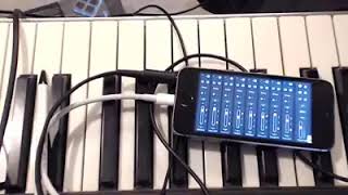 Video thumbnail for Layr iOS synth. Chords and lead sounds. Yamaha WX7 wind controller by Anders Bostrom