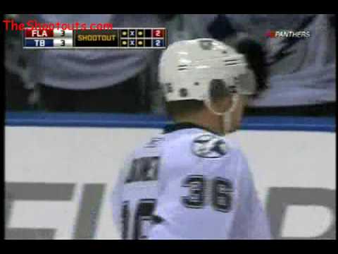 Tampa Bay Lightning (4) @ Florida Panthers (3) Shootout December 26, 2008