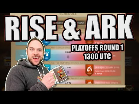 Playoffs Round 1 - Ark of Osiris League Season 2 - 1300 UTC Bracket | Rise of Kingdoms (rok)