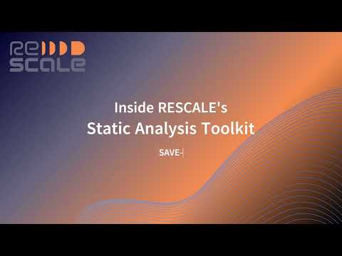 Inside RESCALE’s Static Analysis Toolkit