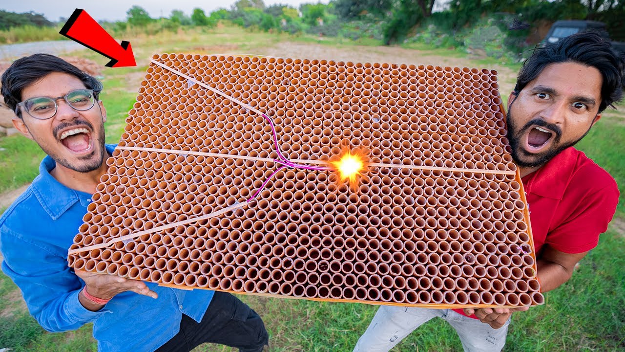 We Tested Biggest Sky Shot in India🔥 | ₹86,000 का पटाखा- 1000 Shots