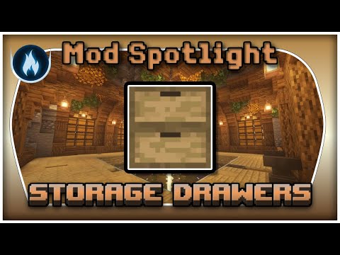 Storage Drawers Is the best Early Game Storage Mod