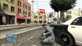 GTA 5 Five Star Police Station Chase