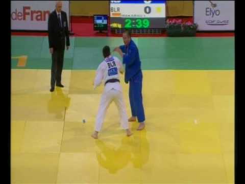 JUDO 2009 Tournois de Paris: Abdullo Tangriev (UZB) - Ihar Makarau (BLR)